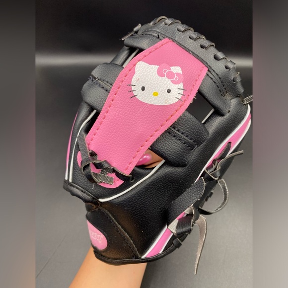 Hello Kitty Other - Hello kitty baseball glove 9.5” left handed glove